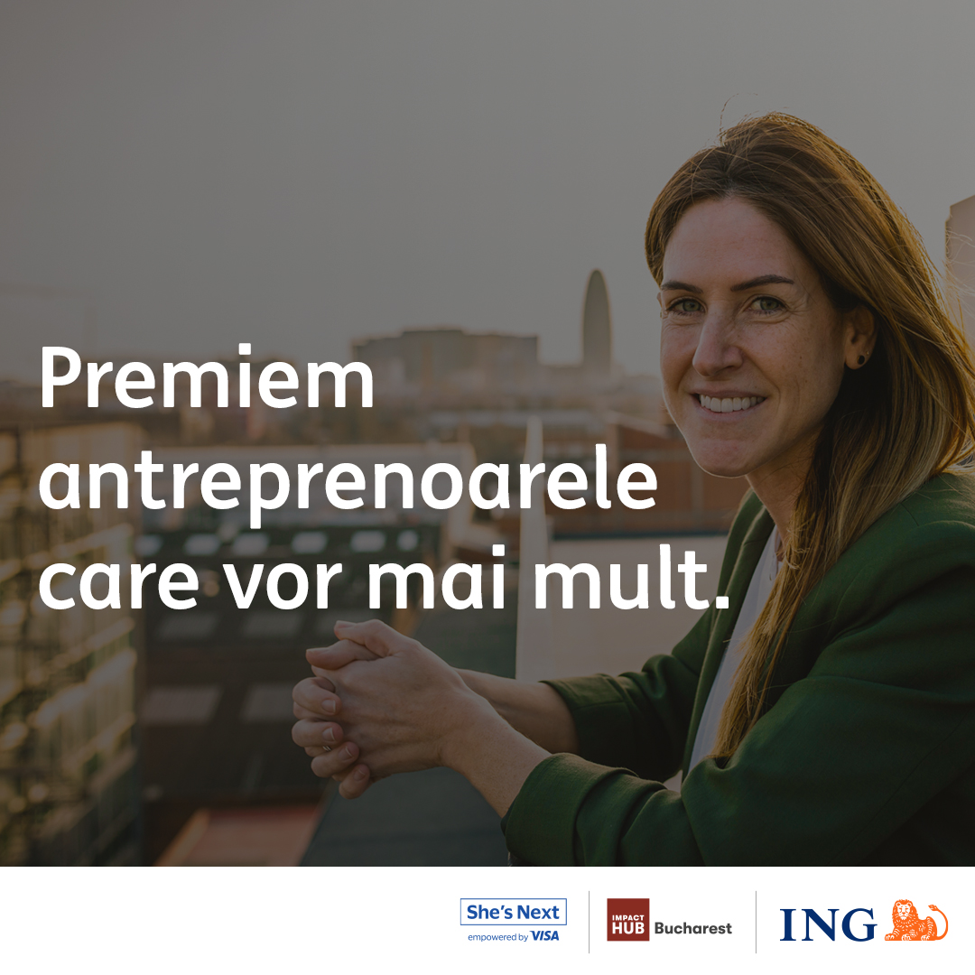 ING Bank și Visa anunță finalistele programului Shes Next Zece