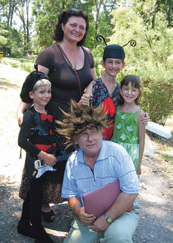 Mariana Pachis cu familia