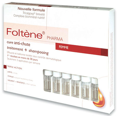Foltene tratament impotriva caderii parului pentru femei si barbati