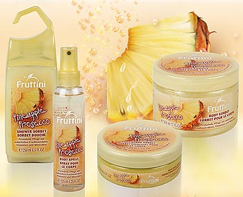 Fruttini Sorbet: Pineapple-prosecco