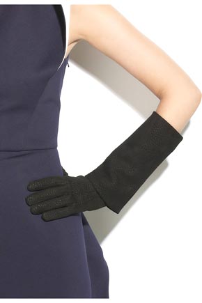 Manusi din piele Yves Saint Laurent 