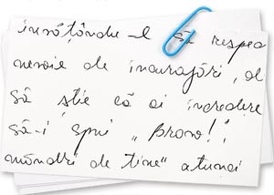 grafologie