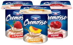Danone, Cremosso cu fructe