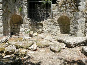 ruine in Olympos