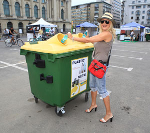 Dana Savuica la Recicloniada