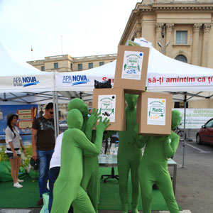 Omuletii Verzi la Recicloniada