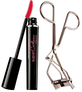 Cleste Revlon pentru gene, Mascara Avon Super Curlacious