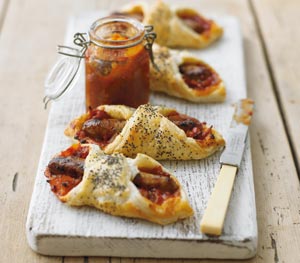 Rulou, carnati, chutney