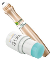 Caffeine Tinted Eye Roll-On, Garnier, Aqualia Antiox