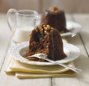 budinca, caramel, nuca