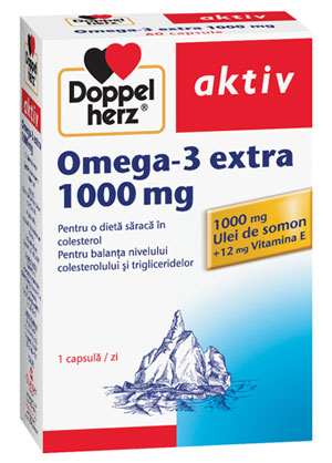 Omega-3 - Substante vitale esentiale pentru inima si sistemul nervos