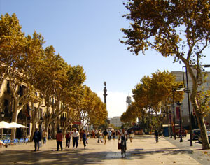 Barcelona: la rambla