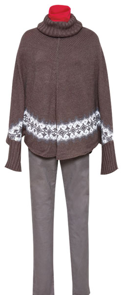 Helanca, Poncho, Yessica Pure - C&A, Pantaloni, Reserved