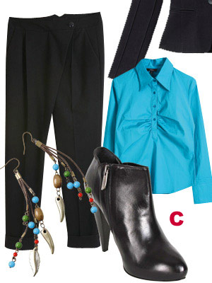 Pantaloni, Nissa, Botine, Otter, Camasa, Tina R, Geanta, Accesorize, Cercei, Meli Melo
