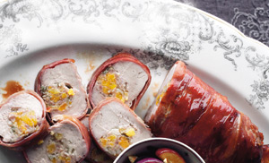Rulada, porc