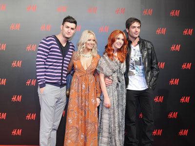 Adela Popescu, Radu Valcan, Laura Cosoi, Smiley