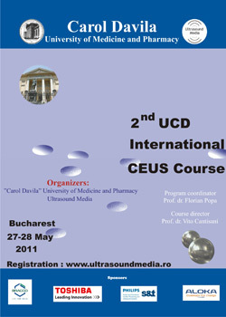 Cursul international de ecografie cu substanta de contrast