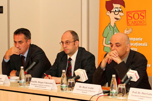 Radu Rasinar, Prof. Dr. Dragos Vinereanu, Dr. Raed Arafat