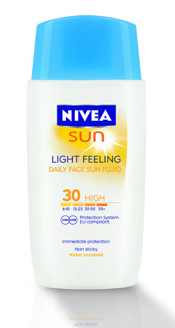 Lotiune de fata NIVEA SUN Light Feeling FPS 30