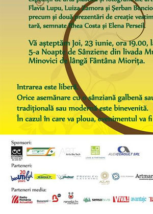 Noaptea de Sanziene, la Muzeele Minovici