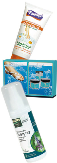 Crema Farmec pentru calcaie, Alessandro Pedix Detoxing, spray Bio Fitne