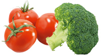 Rosii + broccoli
