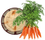 Morcovi + humus