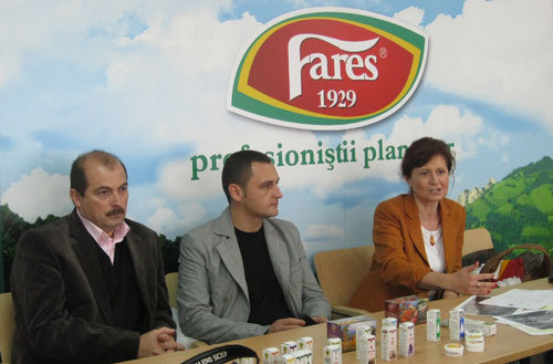 Radu Moldavan, sef department cercetare; Radu Joca, sef productie; Adelina Hanciu, brad manager.