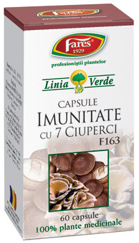 Capsulele Imunitate cu 7 ciuperci