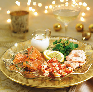 Platou cu fructe de mare