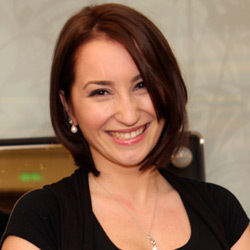 Oana Dinculescu, make-up artist, Oriflame Romania