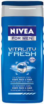 Gel de dus NIVEA FOR MEN Vitality Fresh
