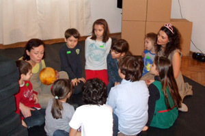Ioana Ginghina, atelier de teatru pentru copii