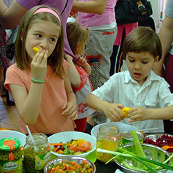 Bucatareala in familie