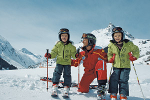 Galtür-Austria-familie