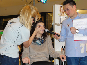Ioana Ginghina, make up BIO