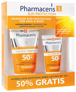 Crema pentru fata, SPF 50+ si balsam hidrolipidic pentru corp, SPF 50+