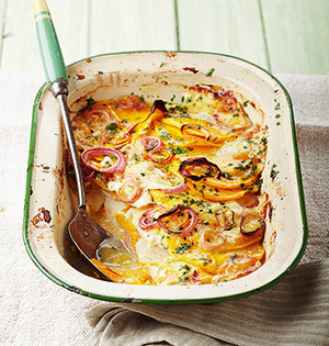 Dovleac gratinat cu parmezan