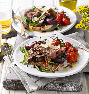 Friptura de vita in stil mediteranean