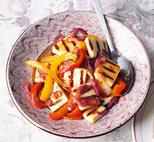 Platou dulce-picant cu tofu